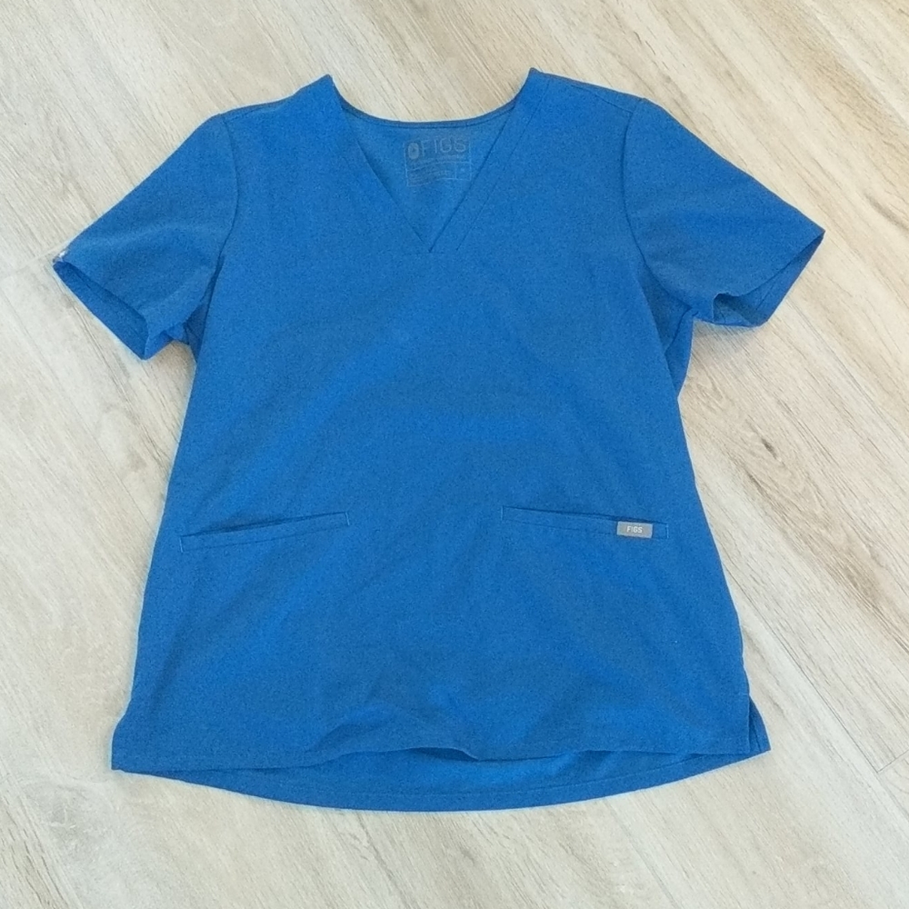 Figs Casma Scrub Top M